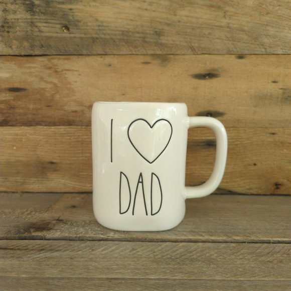 Rae Dunn "I ♥️ DAD" Artisan Collection by Magenta - Picture 1 of 11